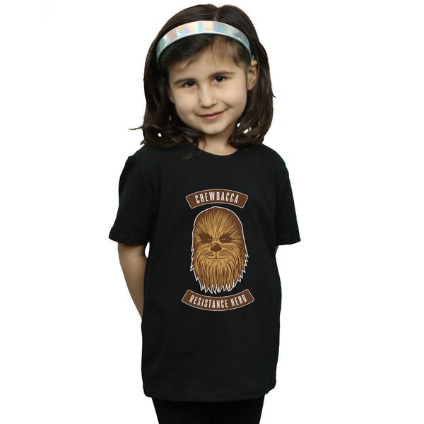 Star Wars: The Rise of Skywalker Girls Star Wars The Rise Of Skywalker Chewbacca Resistance Hero Cotton T-Shirt
