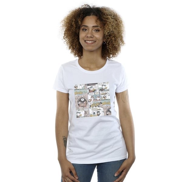Disney Womens/Ladies Chip ´n Dale Comic Cotton T-Shirt