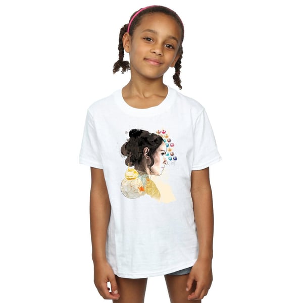 Star Wars: The Rise of Skywalker Girls Rey Collage Cotton T-Shirt
