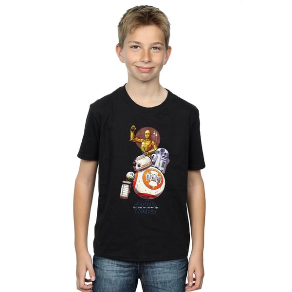 Star Wars: The Rise of Skywalker Boys Star Wars The Rise Of Skywalker Droids Illustration T-Shirt