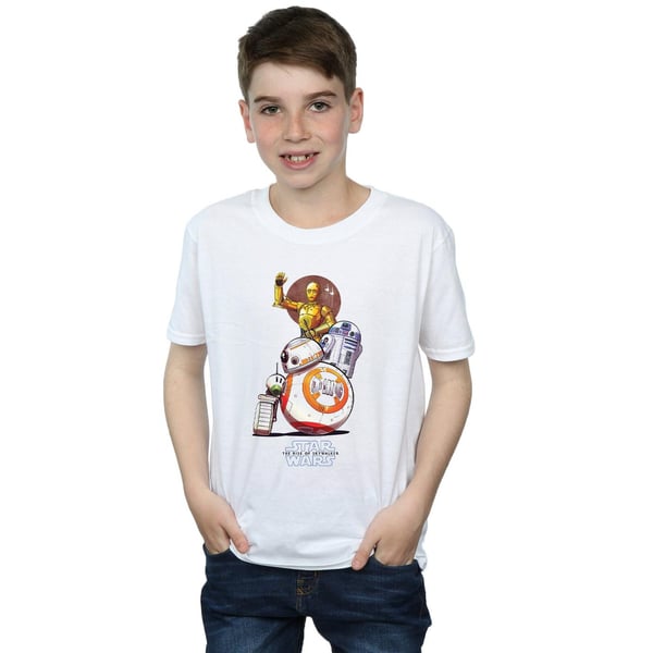 Star Wars: The Rise of Skywalker Boys Star Wars The Rise Of Skywalker Droids Illustration T-Shirt