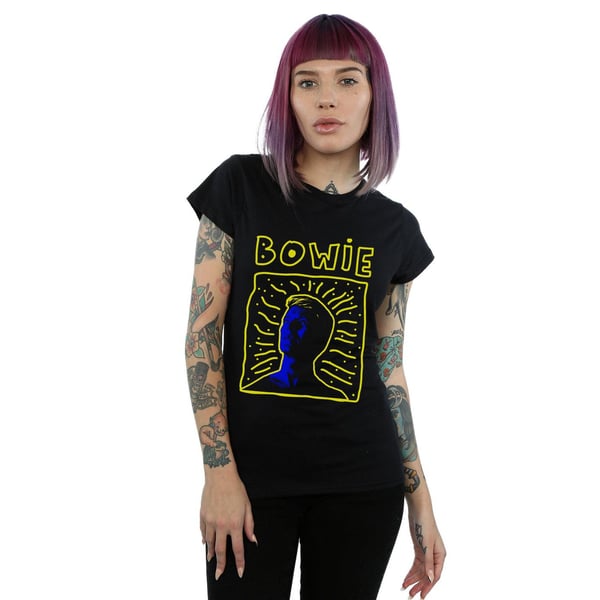 David Bowie Womens/Ladies 90s Frame Cotton T-Shirt