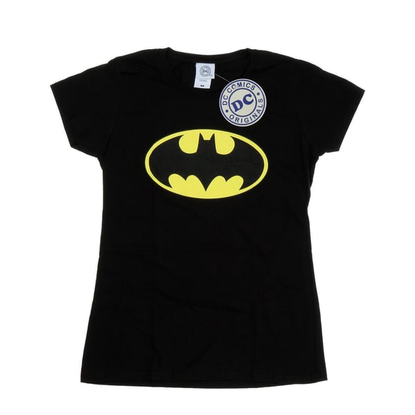 DC Comics Womens/Ladies Batman Logo Cotton T-Shirt