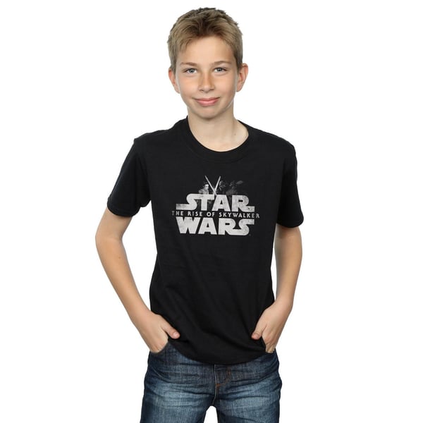 Star Wars: The Rise of Skywalker Boys Star Wars The Rise Of Skywalker Rey And Kylo Battle T-Shirt