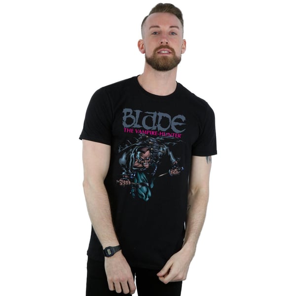 Marvel Mens Blade Action T-Shirt