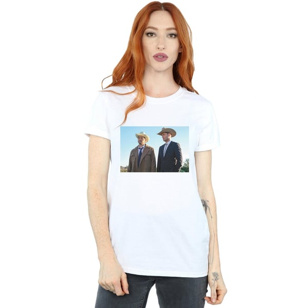 Supernatural Womens/Ladies Stetson Boys Cotton Boyfriend T-Shirt