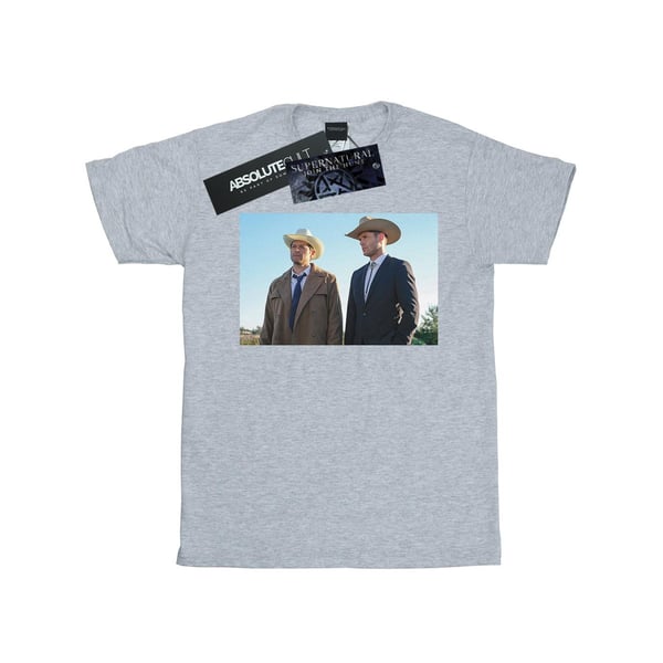 Supernatural Womens/Ladies Stetson Boys Cotton Boyfriend T-Shirt