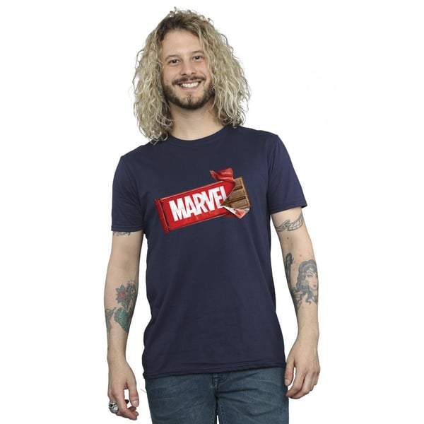 Marvel Universe Miesten Marvel Chocolate T-paita