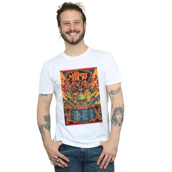 Disney Mens The Muppets The Muppet Show Poster T-Shirt