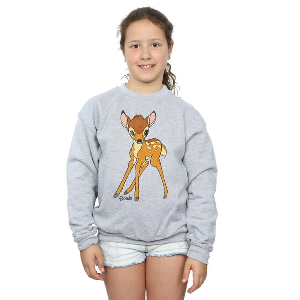 Bambi Klassisk Bomullströja för Flickor