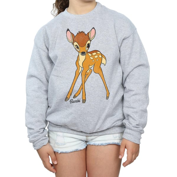 Bambi Klassisk Bomullströja för Flickor