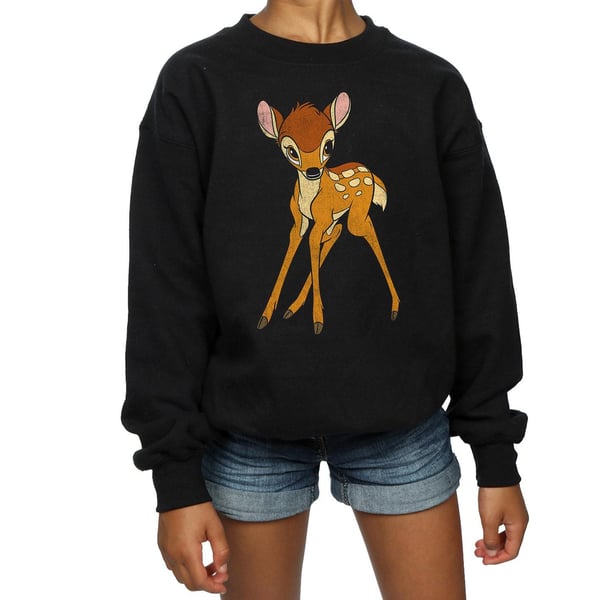 Bambi Klassisk Bomullströja för Flickor