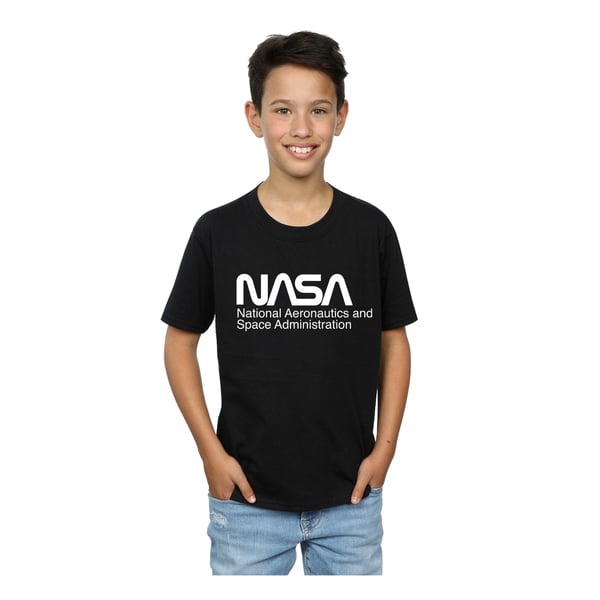 NASA Boys Logo One Tone T-Shirt
