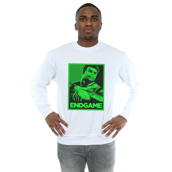 Marvel Mens Avengers Endgame Hulk Poster Sweatshirt