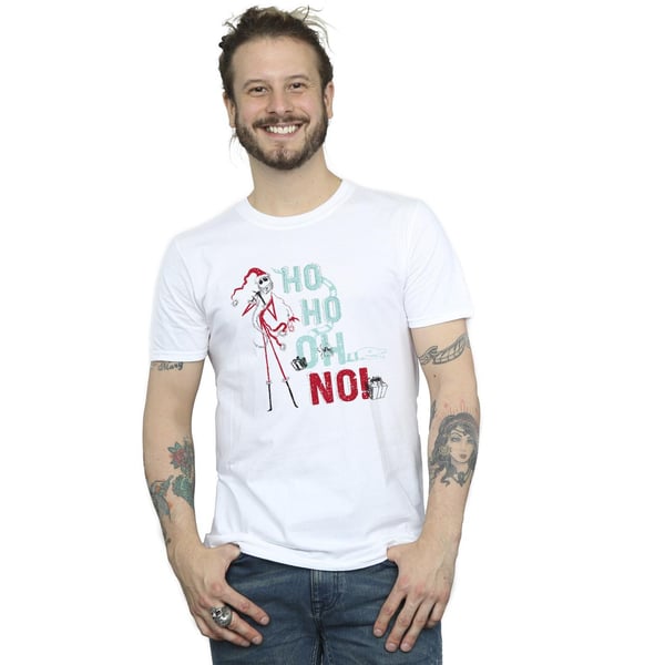 Disney Mens The Nightmare Before Christmas Ho Ho No T-Shirt