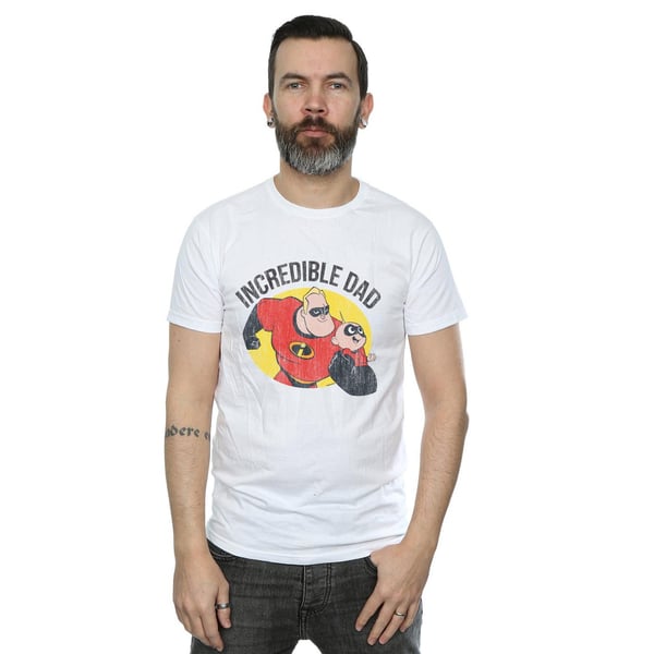 Disney Miesten Ihmeperhe Bob Parr Incredible Dad T-paita