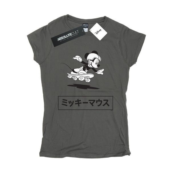 Disney Womens/Ladies Mickey Mouse Skating Cotton T-Shirt