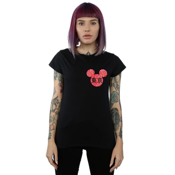 Disney Womens/Ladies Mickey Mouse Symbol Cotton T-Shirt