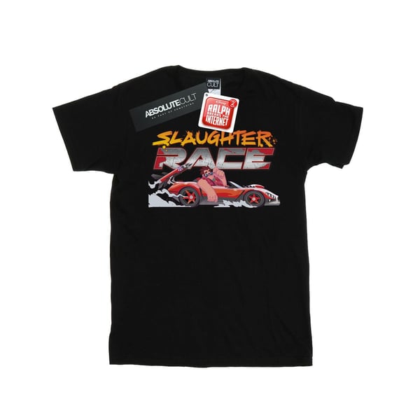 Disney Womens/Ladies Wreck It Ralph Slaughter Race Cotton Boyfriend T-Shirt