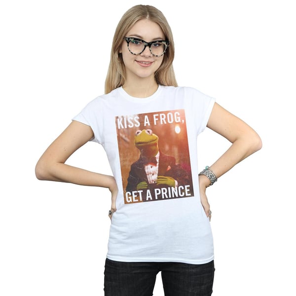 Disney Womens/Ladies The Muppets Kiss A Frog Get A Prince Cotton T-Shirt