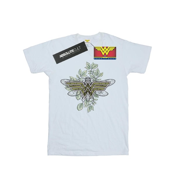 DC Comics Dam/Kvinnor Wonder Woman Fjäril Logotyp Bomull Boyfriend T-Shirt