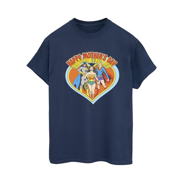 DC Comics Womens/Ladies Wonder Woman Mother´s Day Cotton Boyfriend T-Shirt