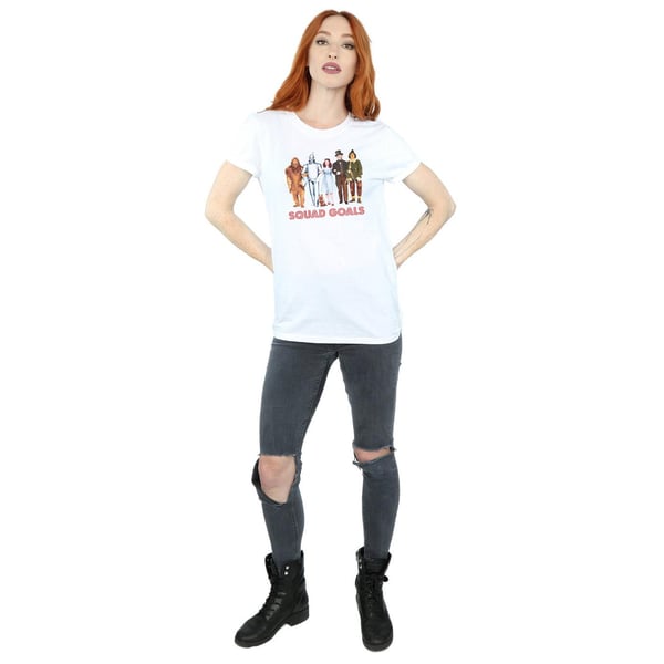 The Wizard Of Oz Womens/Ladies Squad Goals Cotton Boyfriend T-Shirt