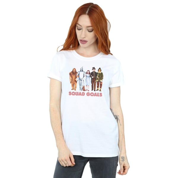 The Wizard Of Oz Womens/Ladies Squad Goals Cotton Boyfriend T-Shirt