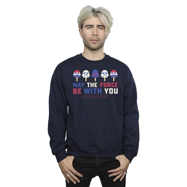 Star Wars: A New Hope Mens May The Force Ice Pops Sweatshirt