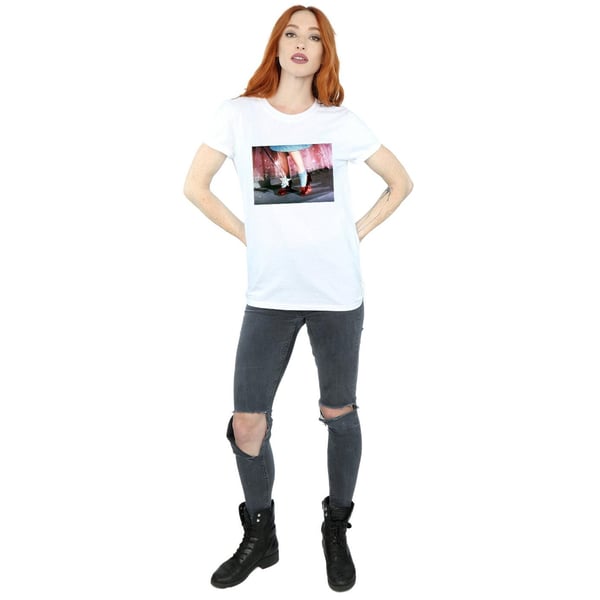 The Wizard Of Oz Womens/Ladies There´s No Place Like Home Cotton Boyfriend T-Shirt