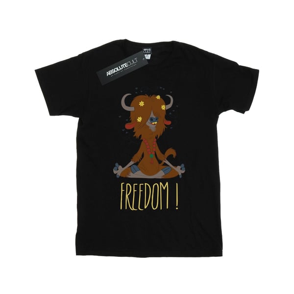 Disney Naiset Zootropolis Yak Freedom puuvillainen Boyfriend T-paita