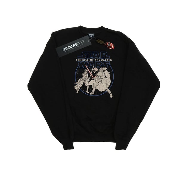 Star Wars: The Rise of Skywalker Mens Star Wars The Rise Of Skywalker Rey And Kylo Combat Sweatshirt