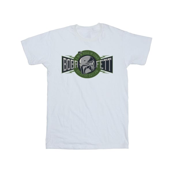 Star Wars: The Book Of Boba Fett Mens New Outlaw Boss T-Shirt