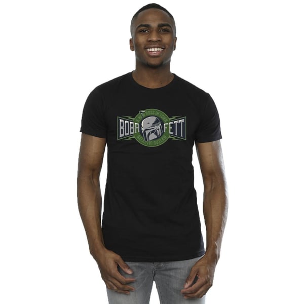Star Wars: The Book Of Boba Fett Mens New Outlaw Boss T-Shirt