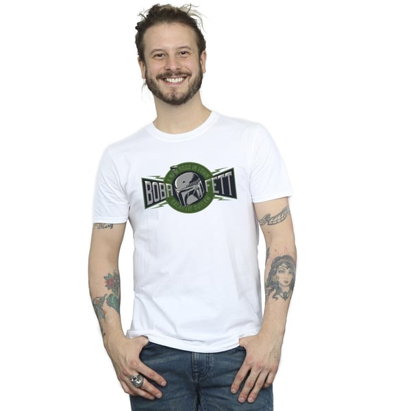 Star Wars: The Book Of Boba Fett Mens New Outlaw Boss T-Shirt