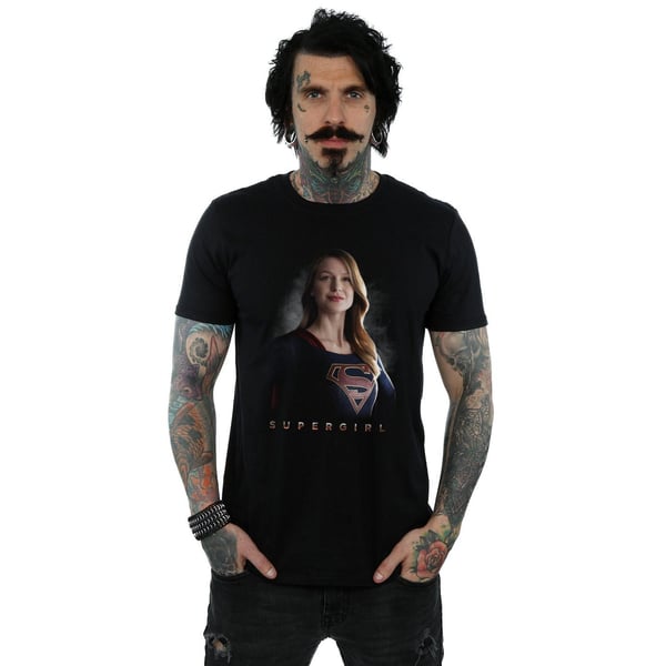 DC Comics Mens Supergirl TV Series Kara Pose T-Shirt