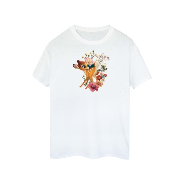 Disney Womens/Ladies Bambi Meadow Cotton Boyfriend T-Shirt