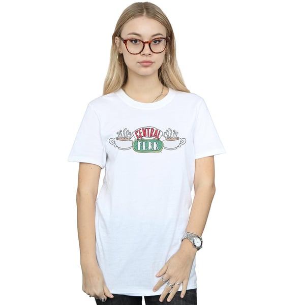 Friends Womens/Ladies Central Perk Sketch Cotton Boyfriend T-Shirt