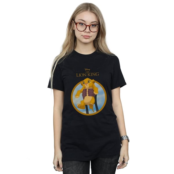 Disney Womens/Ladies The Lion King Show Simba Cotton Boyfriend T-Shirt