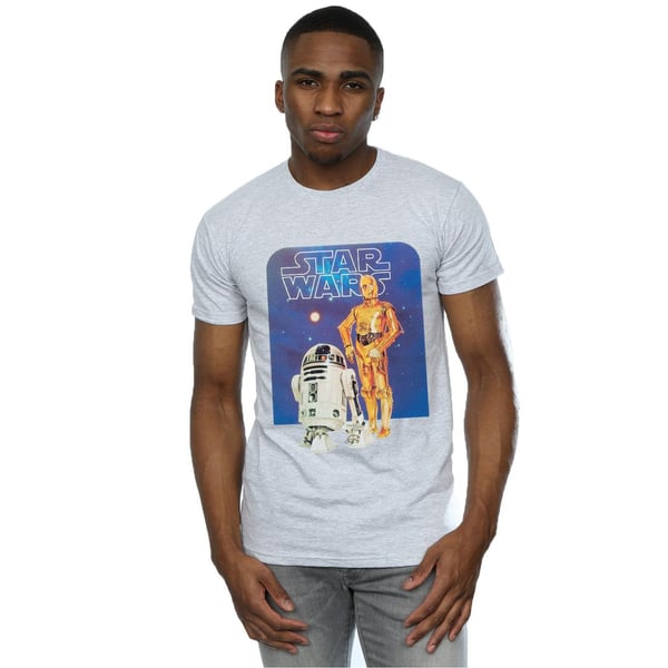 Star Wars Mens R2-D2 And C-3PO T-Shirt