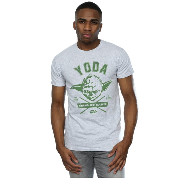 Star Wars Miesten Yoda Collegiate T-paita