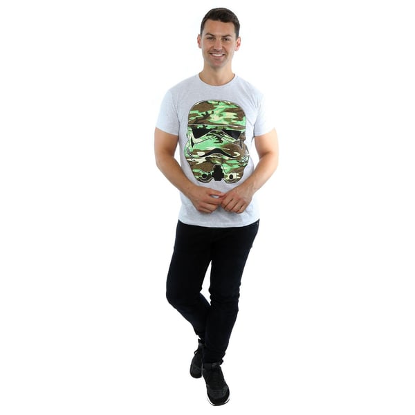 Star Wars Mens Stormtrooper Command Camo T-Shirt