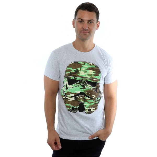Star Wars Mens Stormtrooper Command Camo T-Shirt