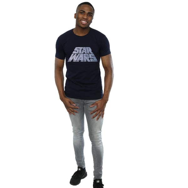 Star Wars Mens Silver Logo T-Shirt