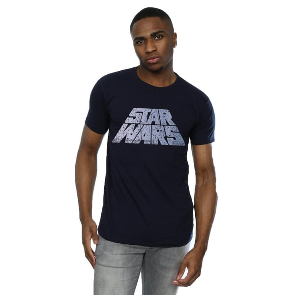 Star Wars Mens Silver Logo T-Shirt