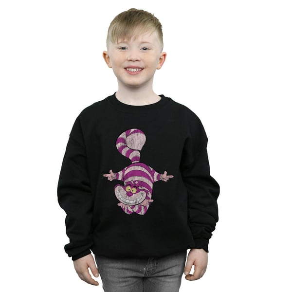 Disney Boys Alice In Wonderland Cheshire Cat Upside Down Sweatshirt