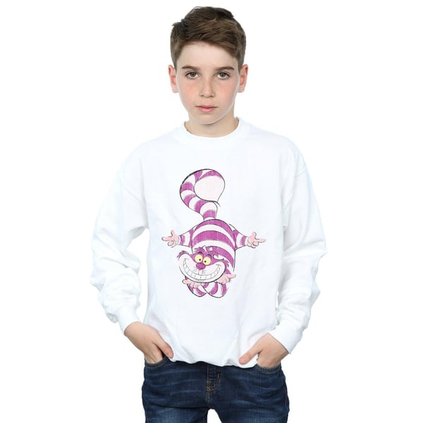 Disney Boys Alice In Wonderland Cheshire Cat Upside Down Sweatshirt