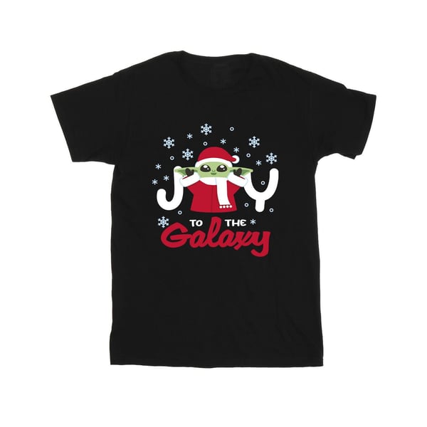 Star Wars Mens The Mandalorian Joy To The Galaxy T-Shirt