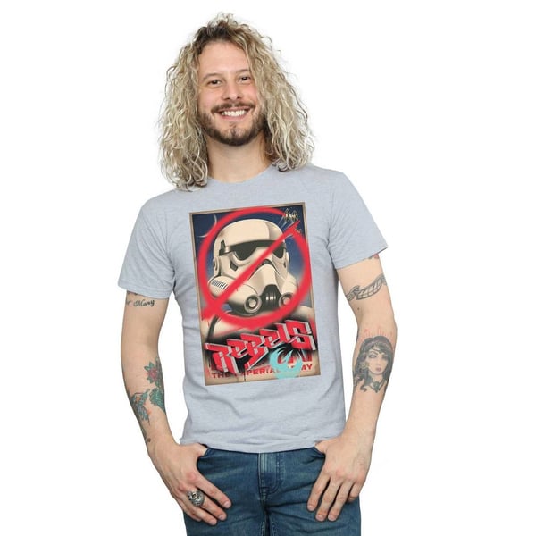 Star Wars Mens Rebels Poster T-Shirt