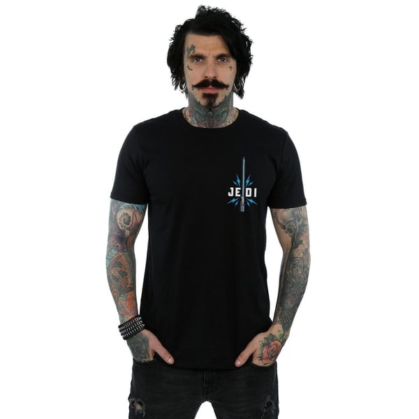Star Wars: The Rise of Skywalker Mens Star Wars The Rise Of Skywalker Jedi Badge Breast Print T-Shirt